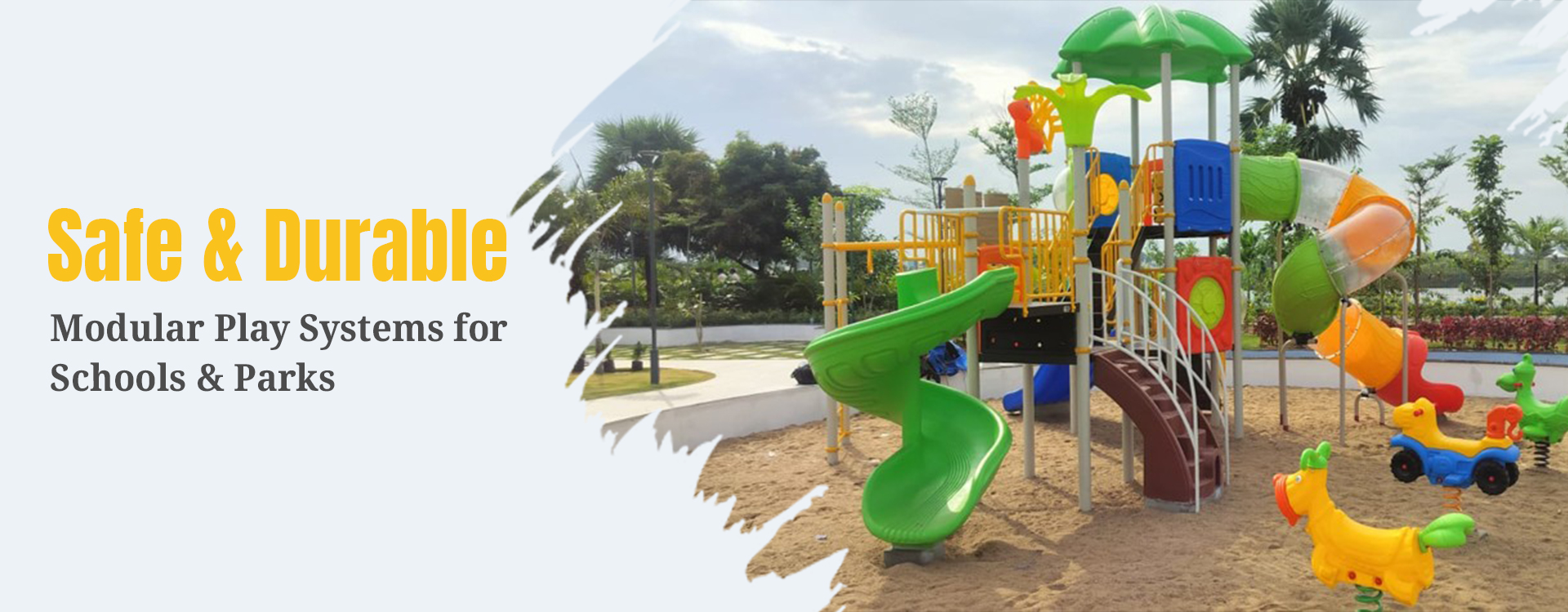 Safe & Durable Modular Play Systems for Schools & Parks