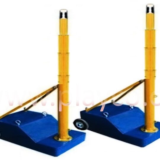Badminton Post - Movable ( With Nylon Net )