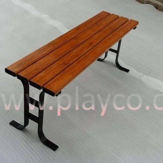 Park Bench - Flat model - FRP ( Teak Finish)